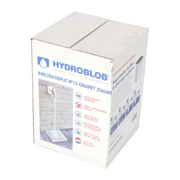Hydroblob IP15 Infiltratieput Met Zwart Rooster 15 L 4 Hydroblob IP15 Infiltratieput Met Zwart Rooster 15 L - Afbeelding 4