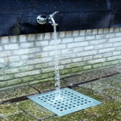 Hydroblob Infiltratieput 25x25x35cm Met Verzinkt Rooster -Tuinmeubel Verkoop 123 1040