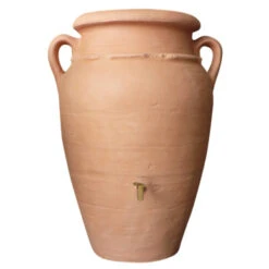 Garantia Regenton Amfoor Antiek Terracotta 600 Liter