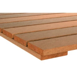 Vlondertegel Glad Hardhout Ca. 100x100 Cm -Tuinmeubel Verkoop 123 1160