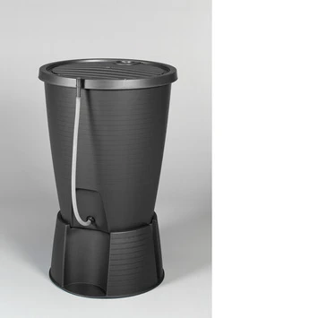 Jardin Regenton Grijs Kunststof 220 Liter 1 Jardin Regenton Grijs Kunststof 220 Liter