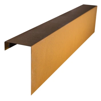 Overzetprofiel Corten Staal Voor Stapelblokken 150x30x12 Cm 1 Overzetprofiel Corten Staal Voor Stapelblokken 150x30x12 Cm