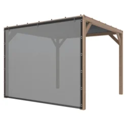 Pergola Silvano Douglas Incl. Schaduwdoek & Zijdoek 324x324 Cm -Tuinmeubel Verkoop 123 15