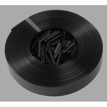 Lint Met Clips RAL9005 Zwart 50 Mm 1 Lint Met Clips RAL9005 Zwart 50 Mm