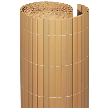 Balkonscherm Pvc Teak 90X300 Cm 1 Balkonscherm Pvc Teak 90X300 Cm