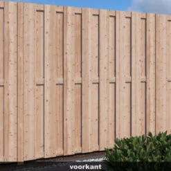 Schutting Douglas Recht Ca. 180x180 Cm -Tuinmeubel Verkoop 123 1610