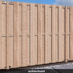 Schutting Douglas Recht Ca. 180x180 Cm -Tuinmeubel Verkoop 123 1611