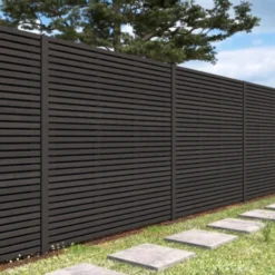 Schutting Andalusië Ca.180x180cm Zwart -Tuinmeubel Verkoop 123 1625