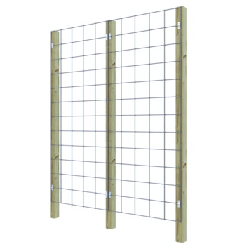 Gaas Startpakket Tuinhek Grenen 180x75cm 2 Gaas Startpakket Tuinhek Grenen 180x75cm - Afbeelding 2