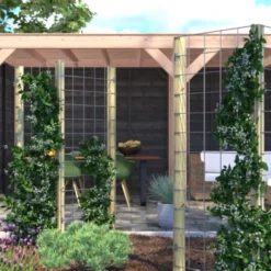 Gaas Startpakket Tuinhek Grenen 180x75cm 16 Gaas Startpakket Tuinhek Grenen 180x75cm -Tuinmeubel Verkoop 123 1655