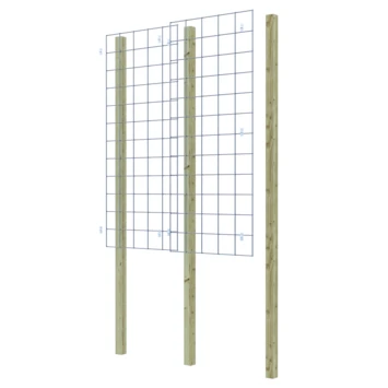 Gaas Startpakket Tuinhek Grenen 180x75cm 12 Gaas Startpakket Tuinhek Grenen 180x75cm - Afbeelding 12