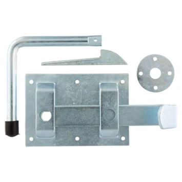 HANDSON Boerenklinkstel Poortslot Verzinkt 1 HANDSON Boerenklinkstel Poortslot Verzinkt