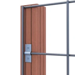 Gaas Volgpakket Tuinhek Hardhout 180x180cm  -Tuinmeubel Verkoop 123 1818