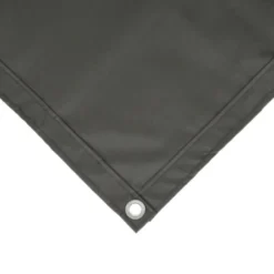 Balkonscherm Doek Polyester Grijs 90x500cm -Tuinmeubel Verkoop 123 1872