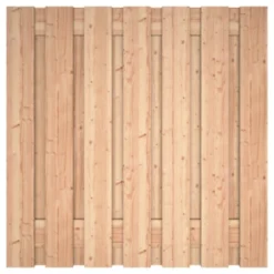 Schutting Douglas Recht Extra Grote Planken Ca. 180x180cm