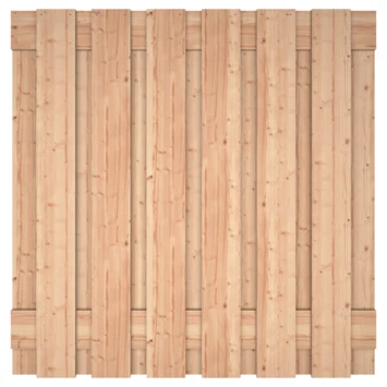 Schutting Douglas Recht Extra Grote Planken Ca. 180x180cm 2 Schutting Douglas Recht Extra Grote Planken Ca. 180x180cm - Afbeelding 2