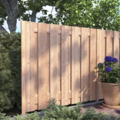 Schutting Douglas Recht Extra Grote Planken Ca. 180x180cm 10 Schutting Douglas Recht Extra Grote Planken Ca. 180x180cm -Tuinmeubel Verkoop 123 1895