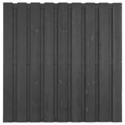 Schutting Royal Antraciet Grenen Ca. 180x180 Cm