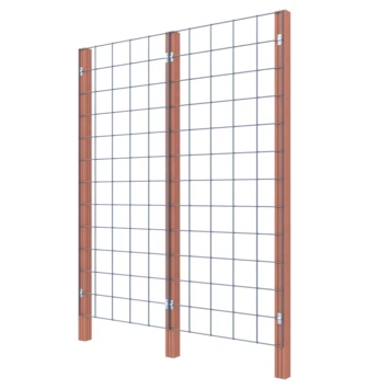 Gaas Startpakket Tuinhek Hardhout 180x75cm 7 Gaas Startpakket Tuinhek Hardhout 180x75cm - Afbeelding 7