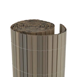 Balkonscherm Pvc Lichtgrijs 90X300 Cm