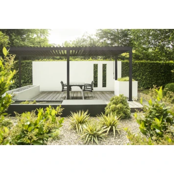 Pergola Classic Zwart 3x6m 5 Pergola Classic Zwart 3x6m - Afbeelding 5