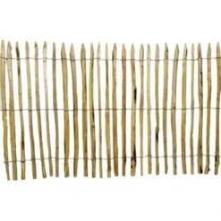 Schapenhek Kastanjehout Ca. 120x500 Cm -Tuinmeubel Verkoop 123 2037