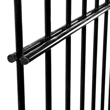 Draadpaneel Roma Zwart 123x220 Cm 1 Draadpaneel Roma Zwart 123x220 Cm