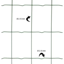 Betafence Pantanet Light Tuingaas 100cm X 10m Groen -Tuinmeubel Verkoop 123 2205