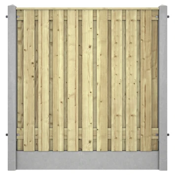 Houtbetonschutting Grijs Grenen Per Meter 3 Houtbetonschutting Grijs Grenen Per Meter - Afbeelding 3