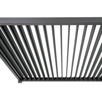 Pergola Classic Zwart 3x3 - 2 Palen 4 Pergola Classic Zwart 3x3 - 2 Palen - Afbeelding 4