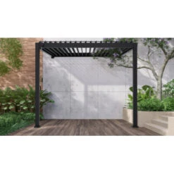 Pergola Classic Zwart 3x3 - 2 Palen 9 Pergola Classic Zwart 3x3 - 2 Palen -Tuinmeubel Verkoop 123 232