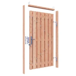 Poortpakket Douglas Op Metalen Frame -Tuinmeubel Verkoop 123 2348