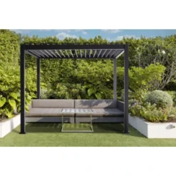 Pergola Basic Zwart 3x3m -Tuinmeubel Verkoop 123 244