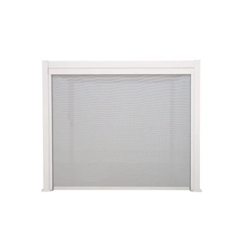 Zijwand Voor Pergola Classic & Deluxe Wit 360 Series 1 Zijwand Voor Pergola Classic & Deluxe Wit 360 Series