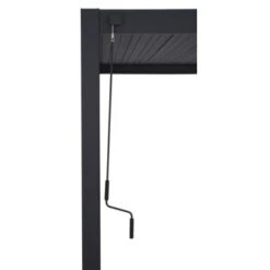 Pergola Deluxe Zwart 3,6x3,6m 7 Pergola Deluxe Zwart 3,6x3,6m -Tuinmeubel Verkoop 123 257