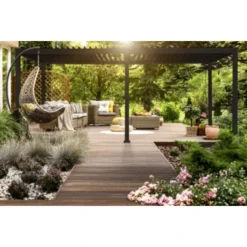 Pergola Deluxe Zwart 3x6m -Tuinmeubel Verkoop 123 299