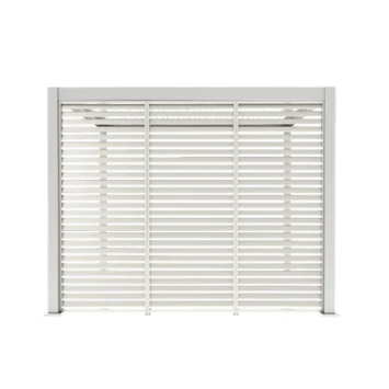 Zijwand Louvre Voor Pergola Classic & Deluxe Wit 360 Series 3 Zijwand Louvre Voor Pergola Classic & Deluxe Wit 360 Series - Afbeelding 3