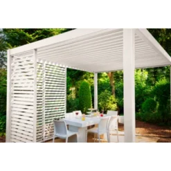 Pergola Deluxe Wit 3x4m -Tuinmeubel Verkoop 123 320