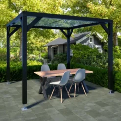 Pergola Silvano Zwart -Tuinmeubel Verkoop 123 324