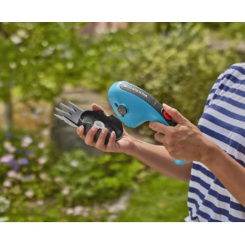 Gardena 3,6V Grasschaar / Buxusschaar ClassicCut 12cm 5 Gardena 3,6V Grasschaar / Buxusschaar ClassicCut 12cm - Afbeelding 5