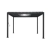 Pergola Deluxe Zwart 3x3,6m