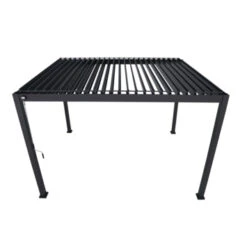 Pergola Deluxe Zwart 3x3,6m -Tuinmeubel Verkoop 123 352