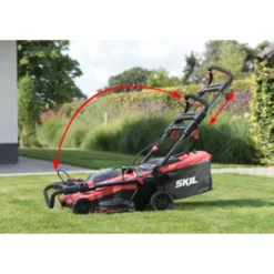 SKIL 20V Grasmaaier 0140BA Brushless 43cm + 2 Accu's 4,0Ah + Snellader -Tuinmeubel Verkoop 123 3656