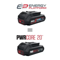 SKIL 20V Grasmaaier 0140BA Brushless 43cm + 2 Accu's 4,0Ah + Snellader -Tuinmeubel Verkoop 123 3659