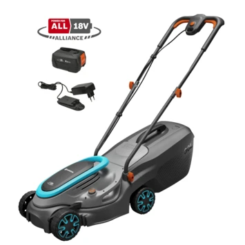 Gardena 18V Grasmaaier Powermax P4A 32cm (P4A) Incl. 4.0Ah Accu + Lader 1 Gardena 18V Grasmaaier Powermax P4A 32cm (P4A) Incl. 4.0Ah Accu + Lader