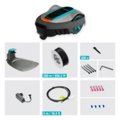 Gardena Robotmaaier Sileno City 600 M² - 17cm -Tuinmeubel Verkoop 123 3739