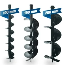 Hyundai Grondboor Set 100/150/200mm -Tuinmeubel Verkoop 123 4223
