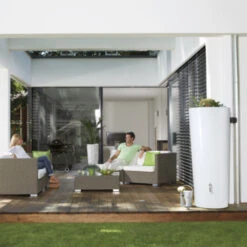 Garantia Regenton Met Plantenbak Wit 350 Liter -Tuinmeubel Verkoop 123 473