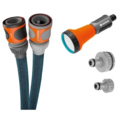 Gardena Tuinslang Textiel 15m Liano™ Xtreme (incl. Sproeikop, Koppelingen En Kraanstuk)
