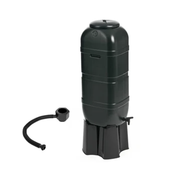 Slimline Regenton Kunststof Zwart 100 Liter 1 Slimline Regenton Kunststof Zwart 100 Liter